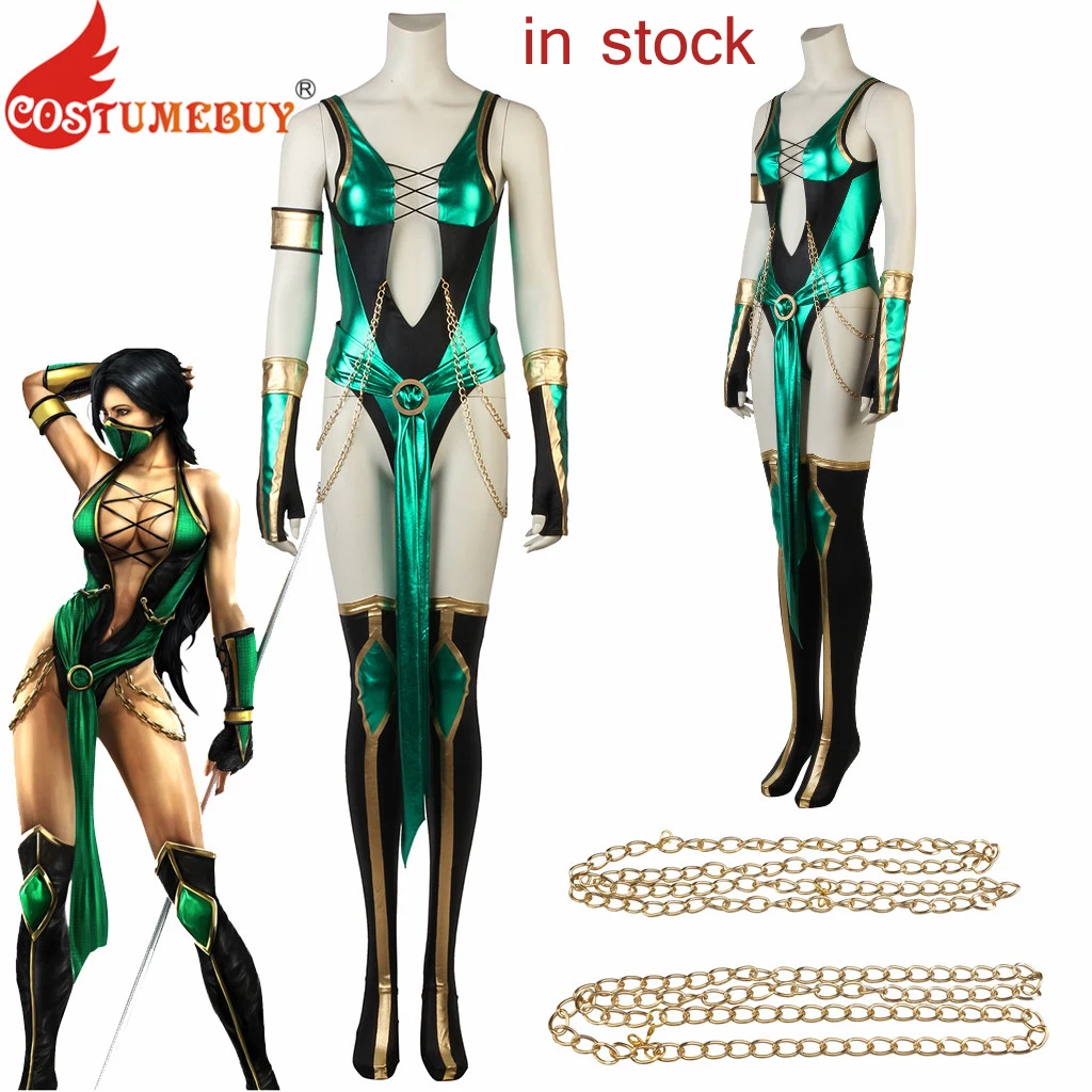 

CostumeBuy Game Jade Cosplay Costume Adult Women Sexy Halloween Carnival Suit L3920