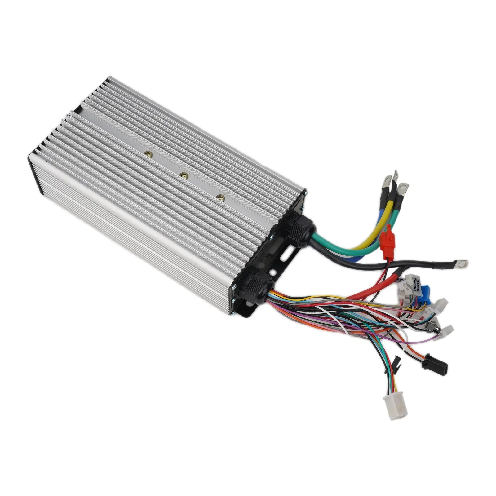 Controlador de Motor de cubo sin escobillas, 3000W, 48V/60V/72V, 80A, 24mos, para bicicleta eléctrica, Scooter, Motor sin escobillas, controlador de onda cuadrada DIY