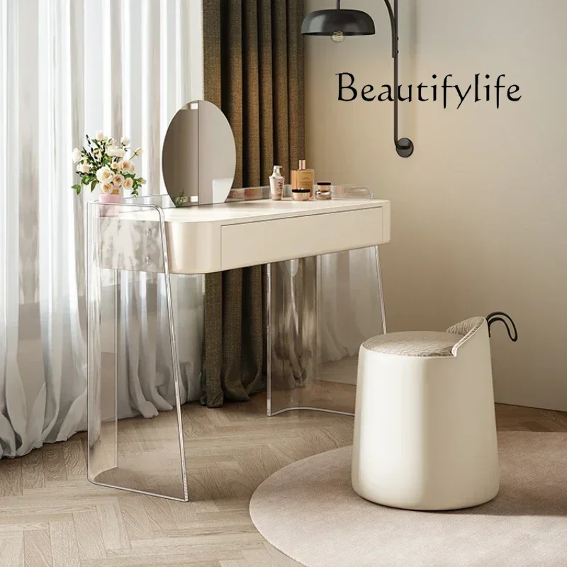 

smart home Professional Storage Cabinet Vanity Dresser Women Nordic Makeup Desk Dressing Table Luxury Modern Tocador Maquillaje