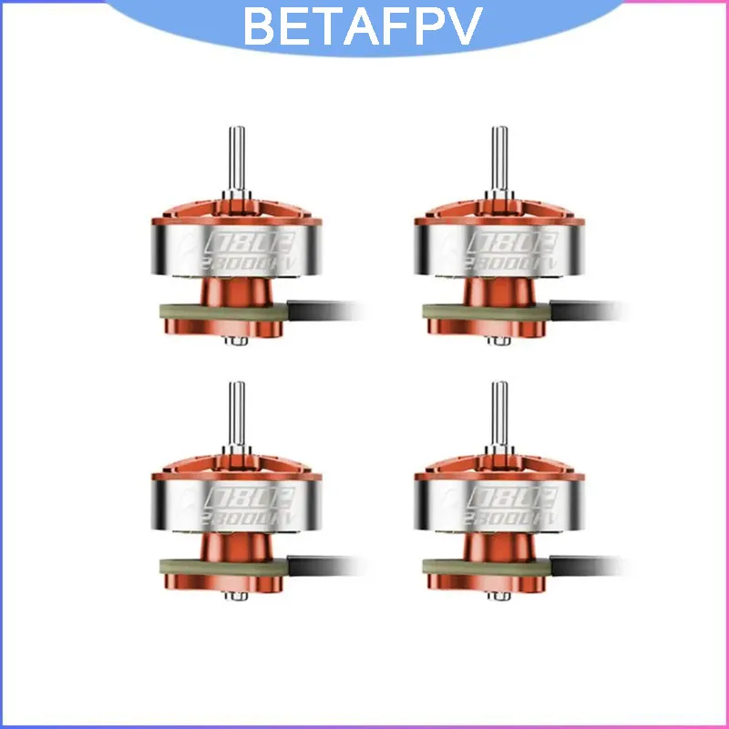 

BETAFPV 0802 1S Motor 22000/25000/28000KV 2026 Version, 0.1mm Stator Ultra-Light 1.88g for Air75 II Tiny Whoop FPV Drone
