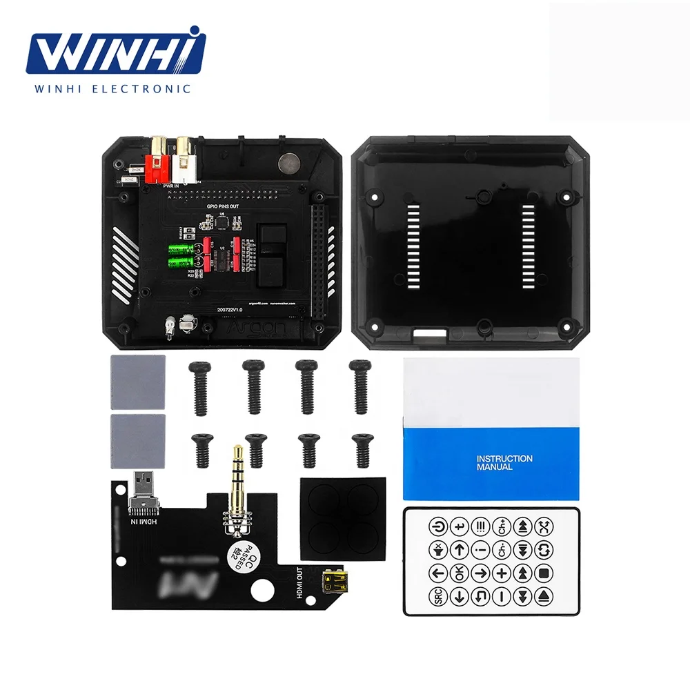 Raspberry Pi NANOSOUND ONE Casing Musik Papan Ekspansi Kartu Audio HiFi DAC