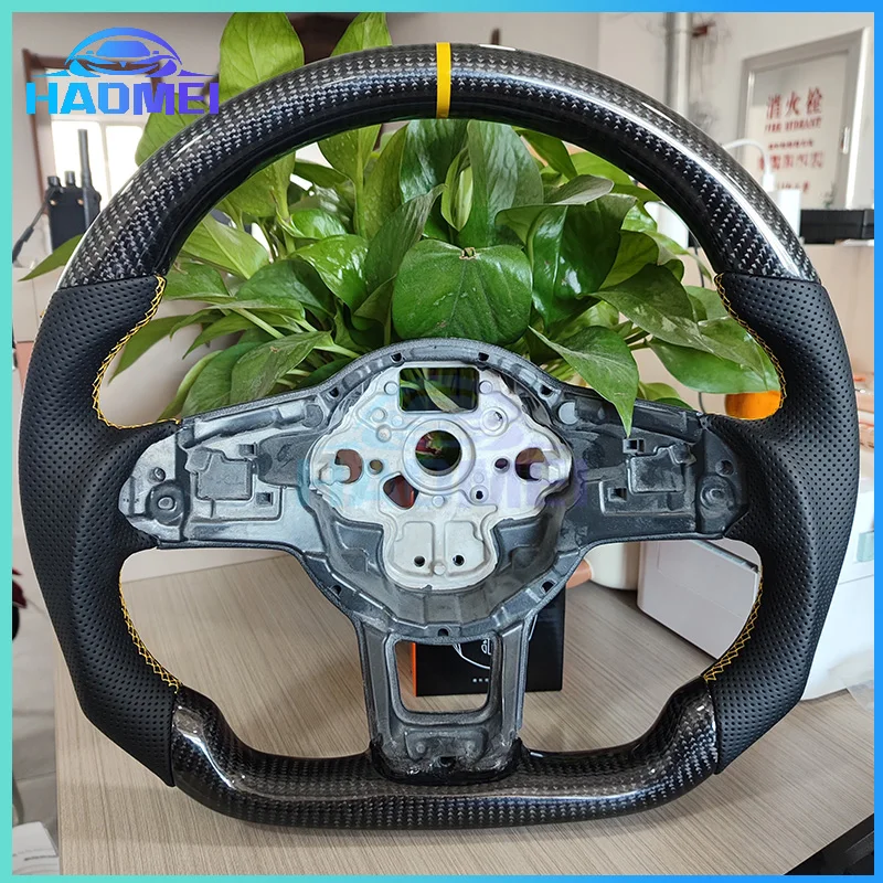 Suitable For Volkswagen Golf 7, 7.5, GTI, Mk7 Steering Wheel, Optional Shift Paddles And Multifunction Buttons, Car Accessories