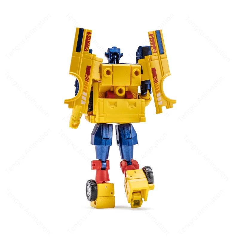 NA H65Y Gesmokte schelp gele katrol NEWAGE Origineel kleinschalig Mecha-transformatiespeelgoed Vakantiecadeau