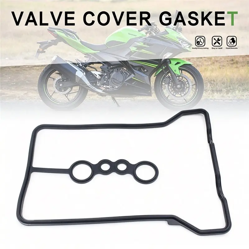 Stable-Engine Cylinder Head Cover Gasket Valve Cover Gasket For Kawasaki NINJA EX400 Z400 2019-2024 Motorcycle