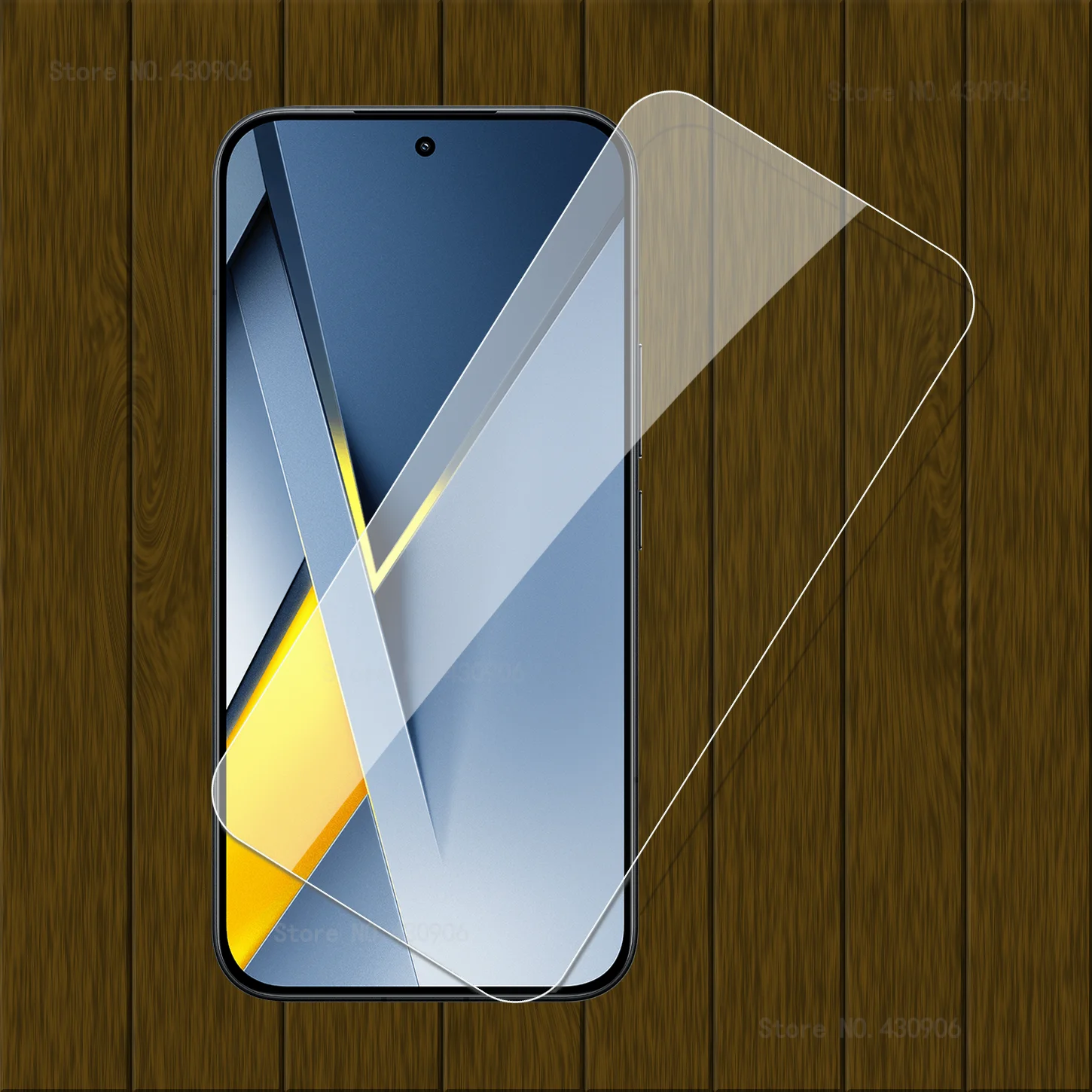 

For Poco F8 Pro Screen Protector Coverage For Poco F8 Pro High Quality Transparent Tempered Glass Film 2.5D 2piece/Pack