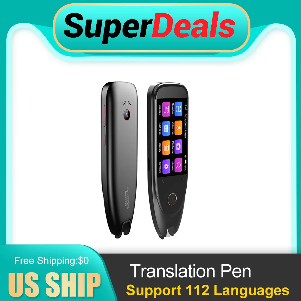 

Новинка: S50 — ручка-сканер для перевода, устройство для сканирования и чтения текста, многоязычный переводчик с шумоподавлением и функцией записи.