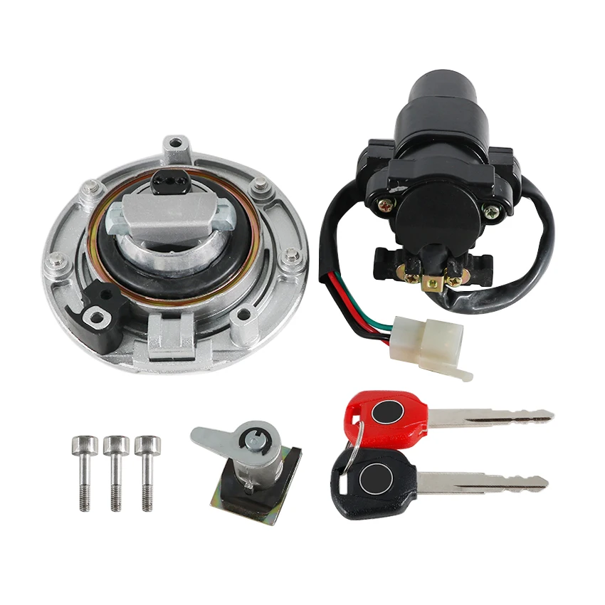 Motorrads chl üssel Tankdeckel Kit Zünd schalter für Honda cb900 cb919 (Hornisse) cbf500 cbf1000 cbf600 (nackt) cbf600s (abs) Teile – Detail 1