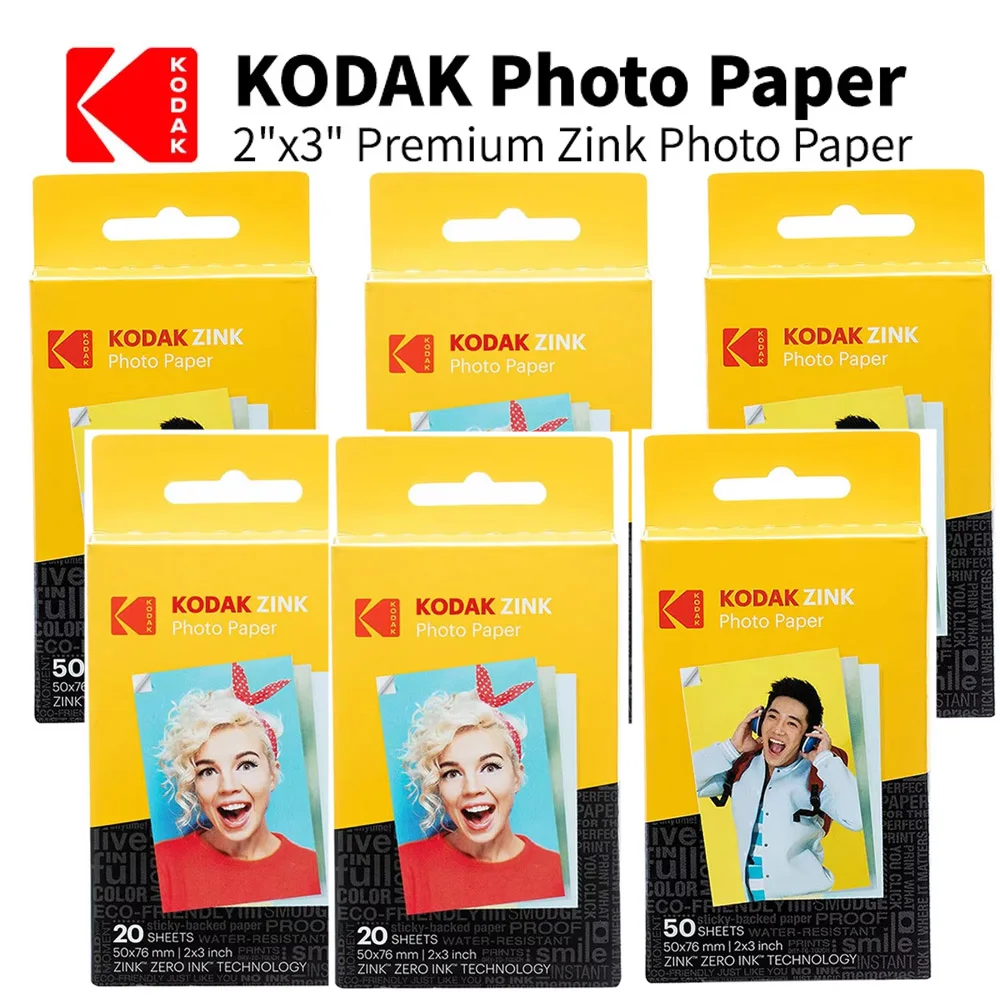 Новая оригинальная фотобумага Kodak Zink 2