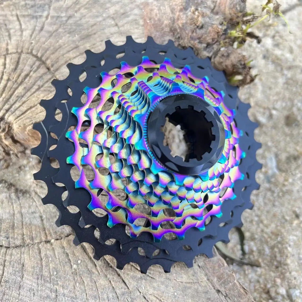 RIRO Road Bike Ultra-light Freewheel 11/12S-28-34T Bicycle CNC Vacuum Plating HG Cassette Hollow Flywheel 11/12V Speed  Sprocket