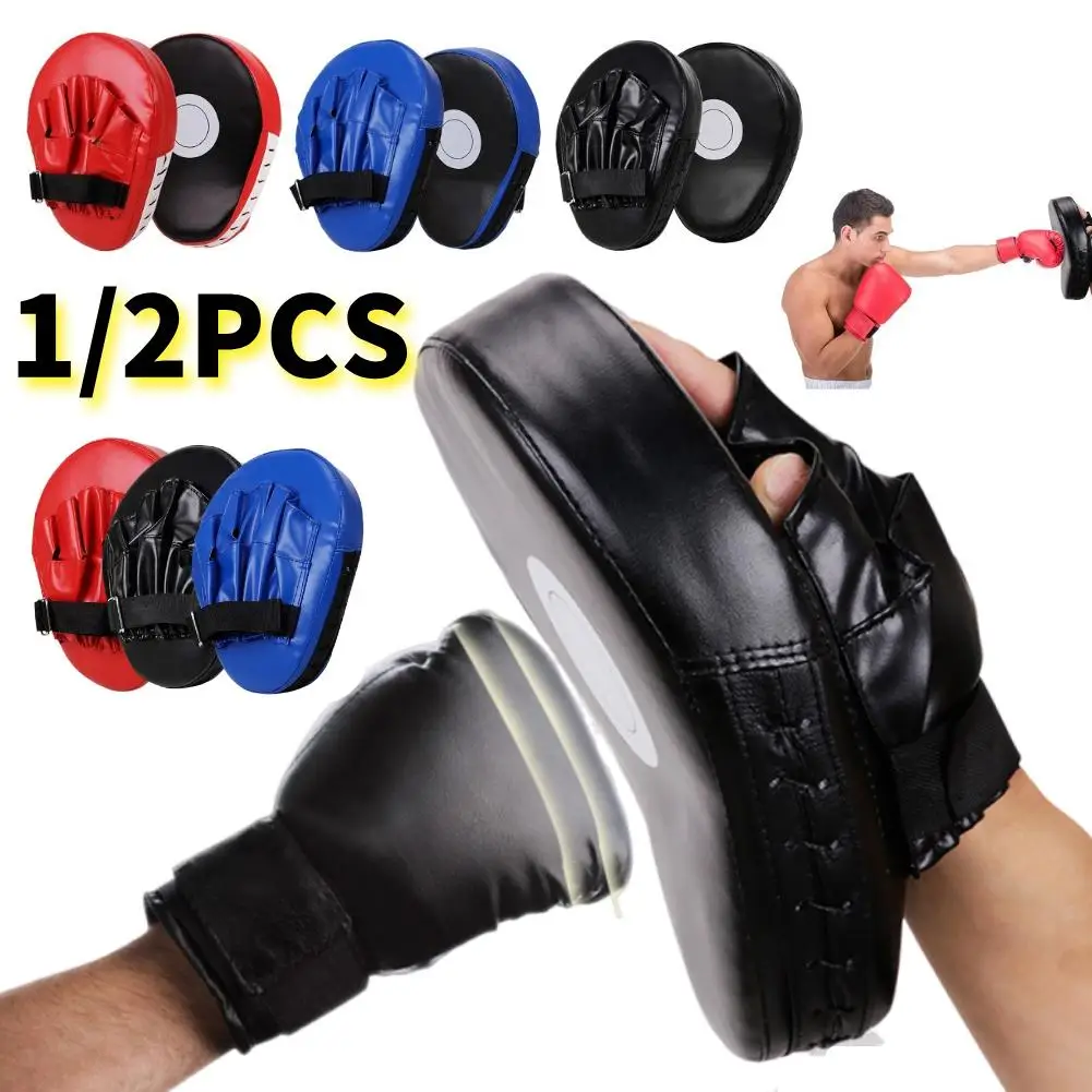 1/2PCS Boxing Hand Target Wear Resistant 5-Finger Hand Target Punching Mitts Boxing Focus Pads for Martial Arts Training