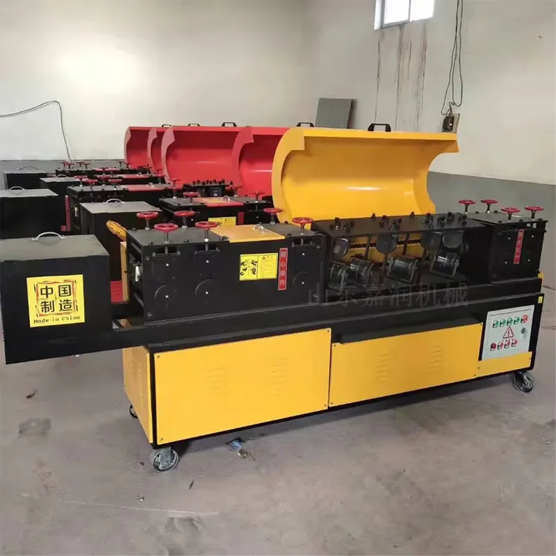 HCY HCY Eight-wheel painting, straightening, and rust integrated machine, scaffold steel pipe straightening and