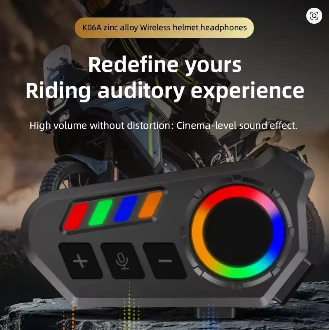 Wireless helmet Bluetooth headphones , 2-in-1 microphone, clear calls and music, long battery life and noise reduction headphone