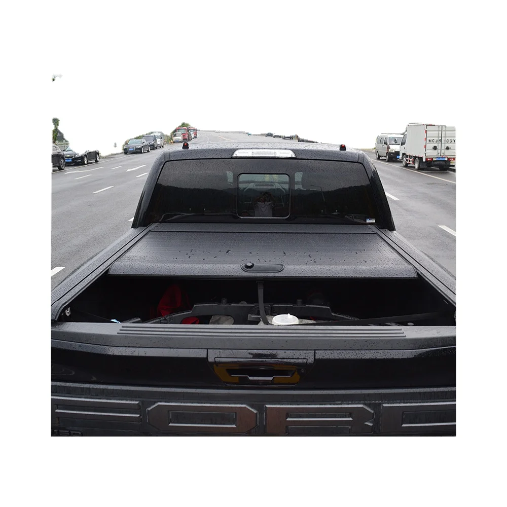 

High Quality Pickup Retractable Car Shutter Cover Bed Accessory Tonneau Cover For TOYOTA