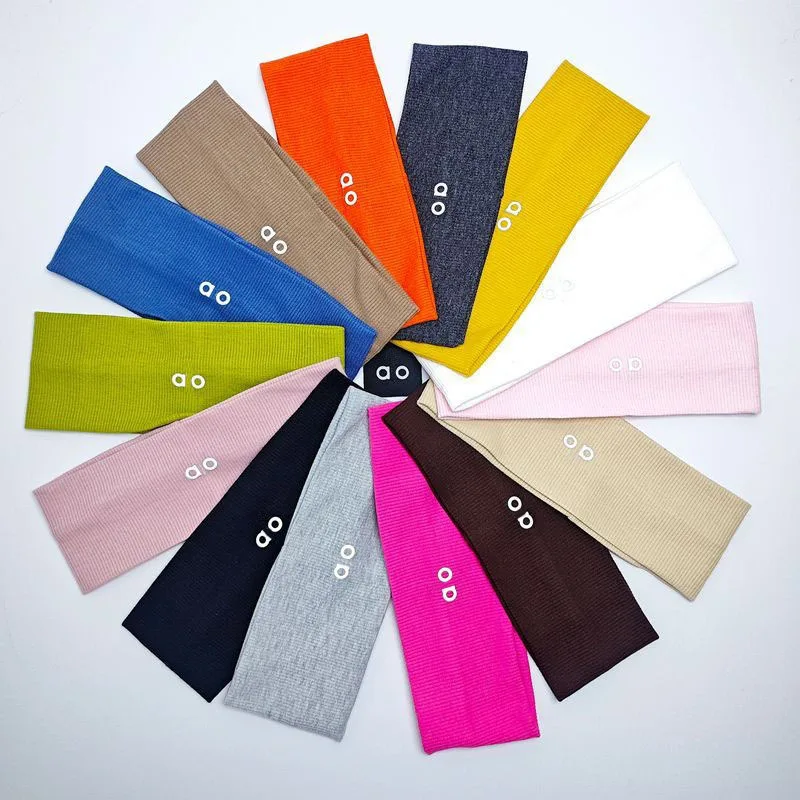 رجل إمرأة اليوغا لو Headbands العرق ماصة تجريب عقال بسط اللياقة البدنية رباط شعر الرياضة رئيس التفاف لتشغيل Tenni الصالة الرياضية