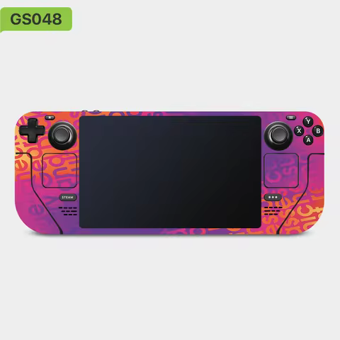 Full Set Protective Skin Decal for Steam Deck, Custom Stickers Vinyl Cover Protective Accessories