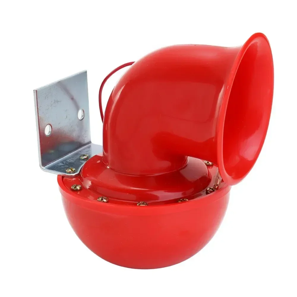 Suitable for cars, motorcycles, trucks, boats, super loud 200dB 12V red electric horn air horn