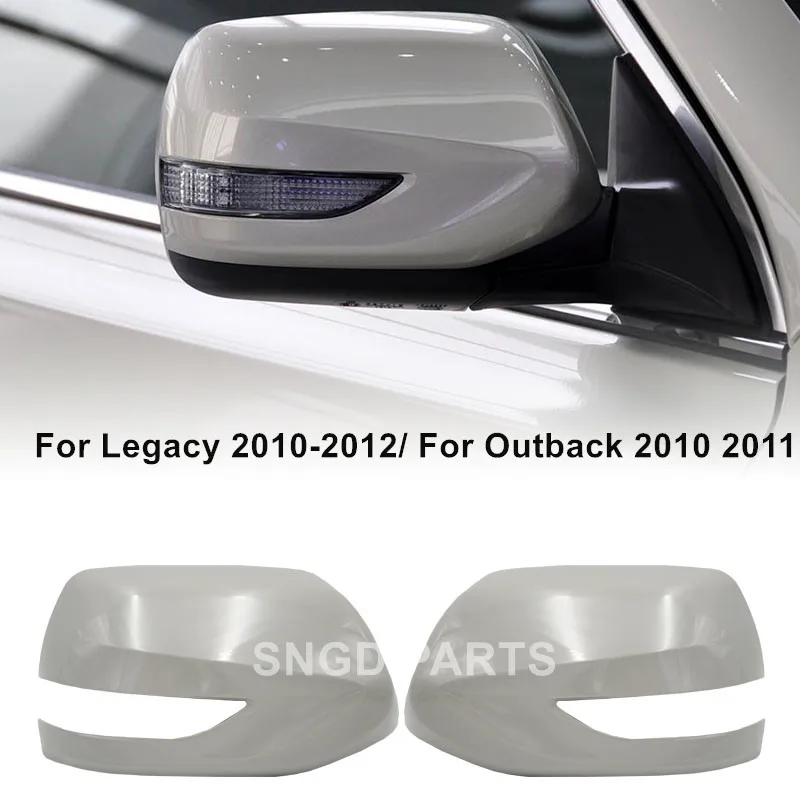 For Subaru For Outback 2010 2011 For Legacy 2010-2012 Rearview Side Mirror Cover Housing NO painted 91054AJ080 91054AJ090