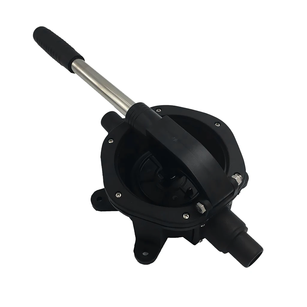 Black Marine Manual Bilge & Waste Water Transfer Pump for Boats