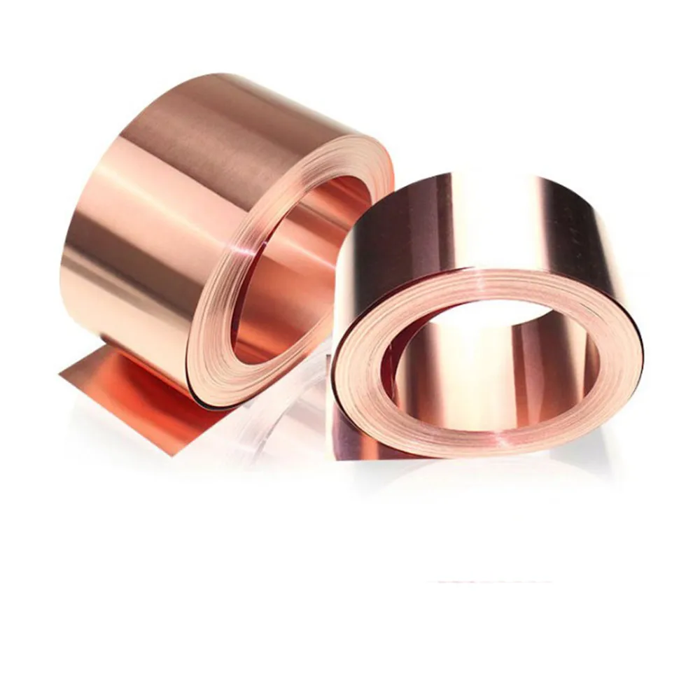 0.1mm 0.2mm 0.3mm 0.5mm 0.8mm 1mm Copper strip Copper Sheet Copper Plate skin red copper Purple copper foil Half-Hard