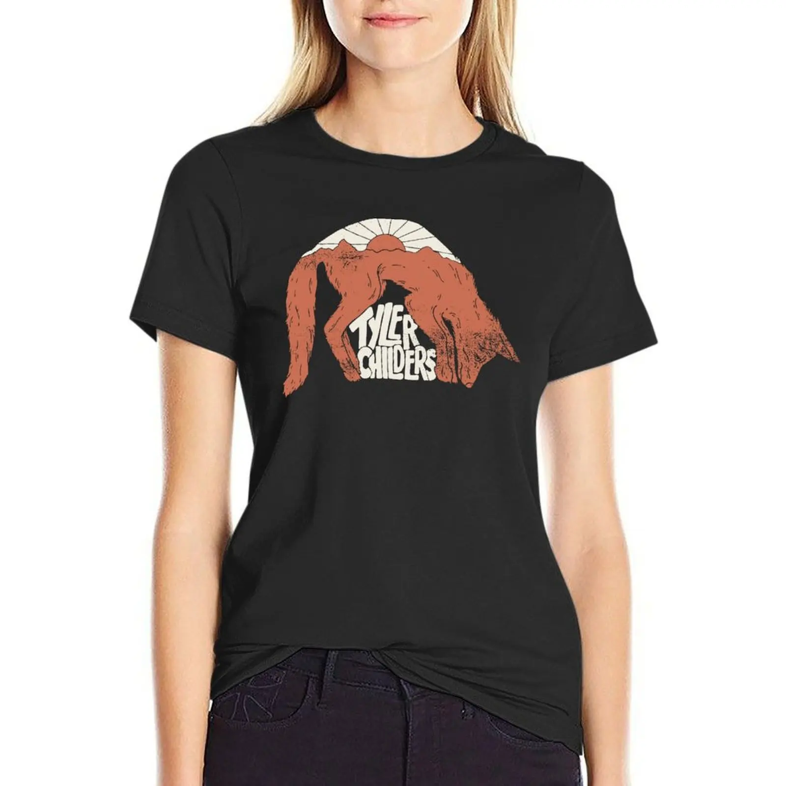 

TYLER CHILDERS T-Shirt plain quick-drying cute clothes woman t shirt