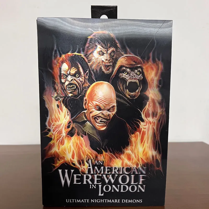 

Фигурка американского оборотня в Лондоне NECA 04950, кошмарные демоны, солдат оборотня, экшн-фигурки, 7-дюймовая модель, орнамент, оригинал