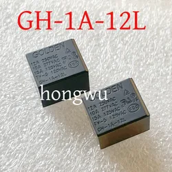 100% Original New 5PCS GH-1A-12L 12VDC relay 12A 4pins