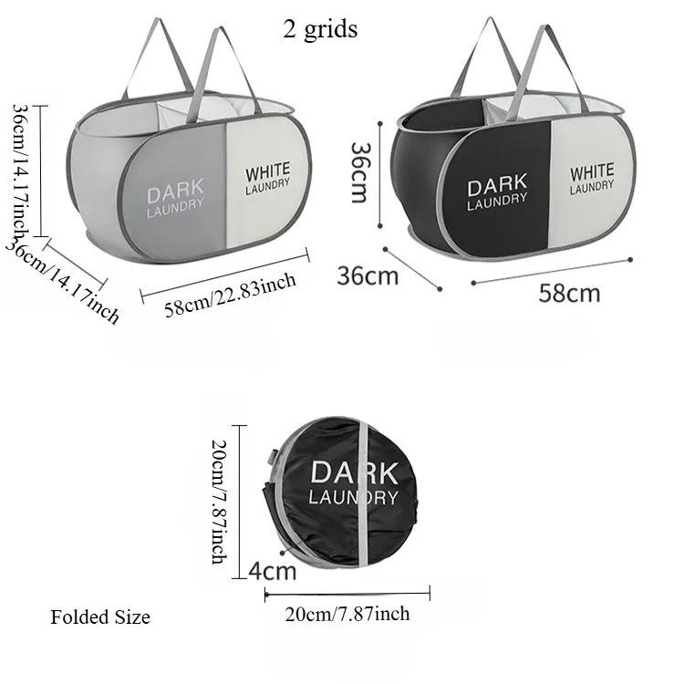 Foldable Laundry Basket Hamper