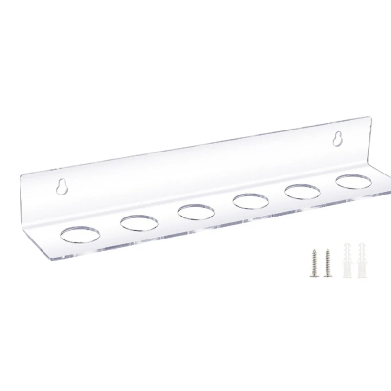

Acrylic Golf Balls Holder Wall Display Floating Shelf Golf Balls Display Rack 448D