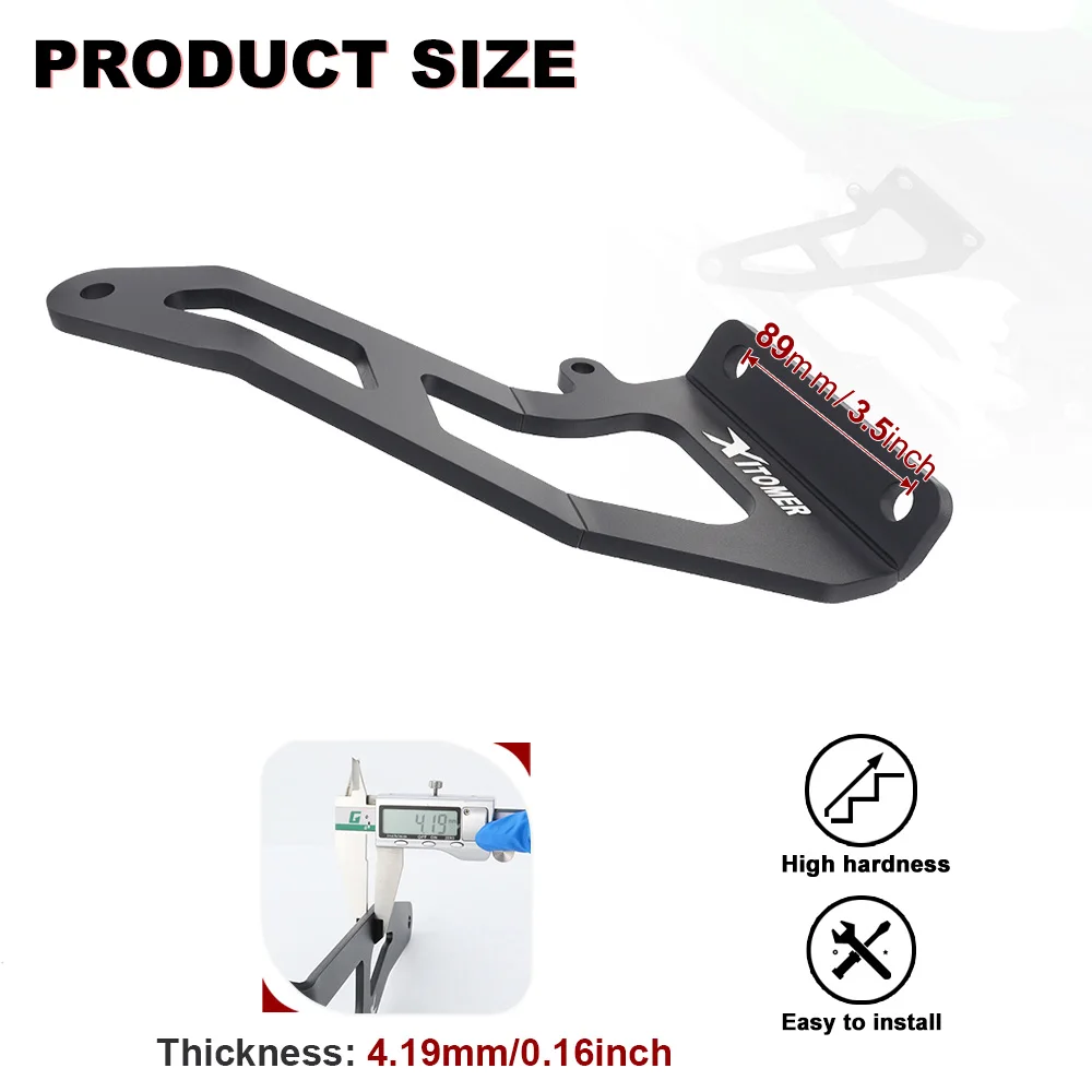 Motorcycle Exhaust Hanger Bracket Muffler Pipe Support Holder For Ninja 400 2018-2024 Ninja 500 Z500 2024-2026 Z400 For Kawasaki