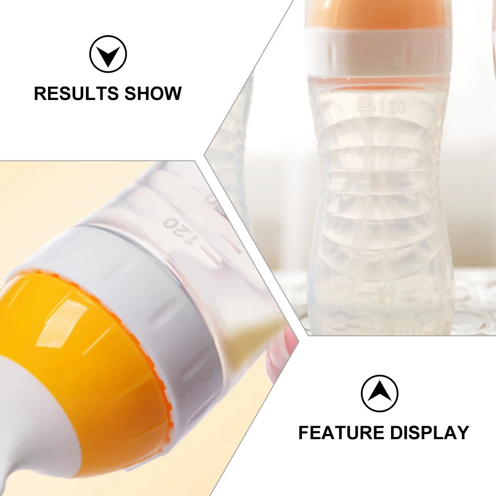 

Кормушка для детского питания, силиконовая рисовая паста, ложка, бутылочка, точная бутылочка для кормления, силиконовый дозатор для детского питания с защитой от пролива