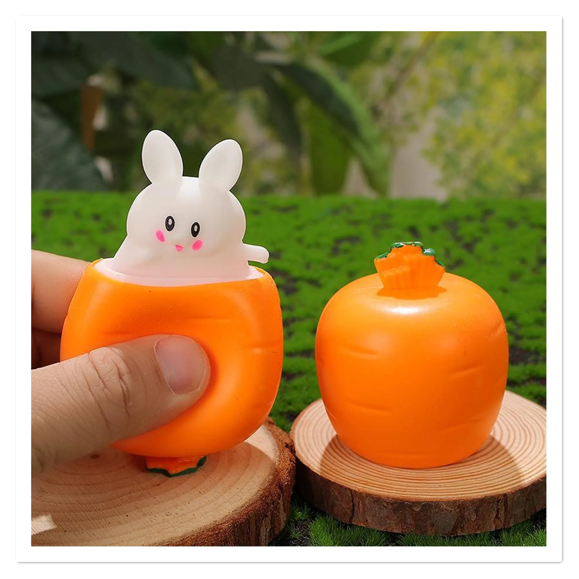 

Creative Decompression Cute Cheese Mouse Cup Squeezing Music Squeezing Release Squirrel Cup Decompression Toys Available in Stoc
