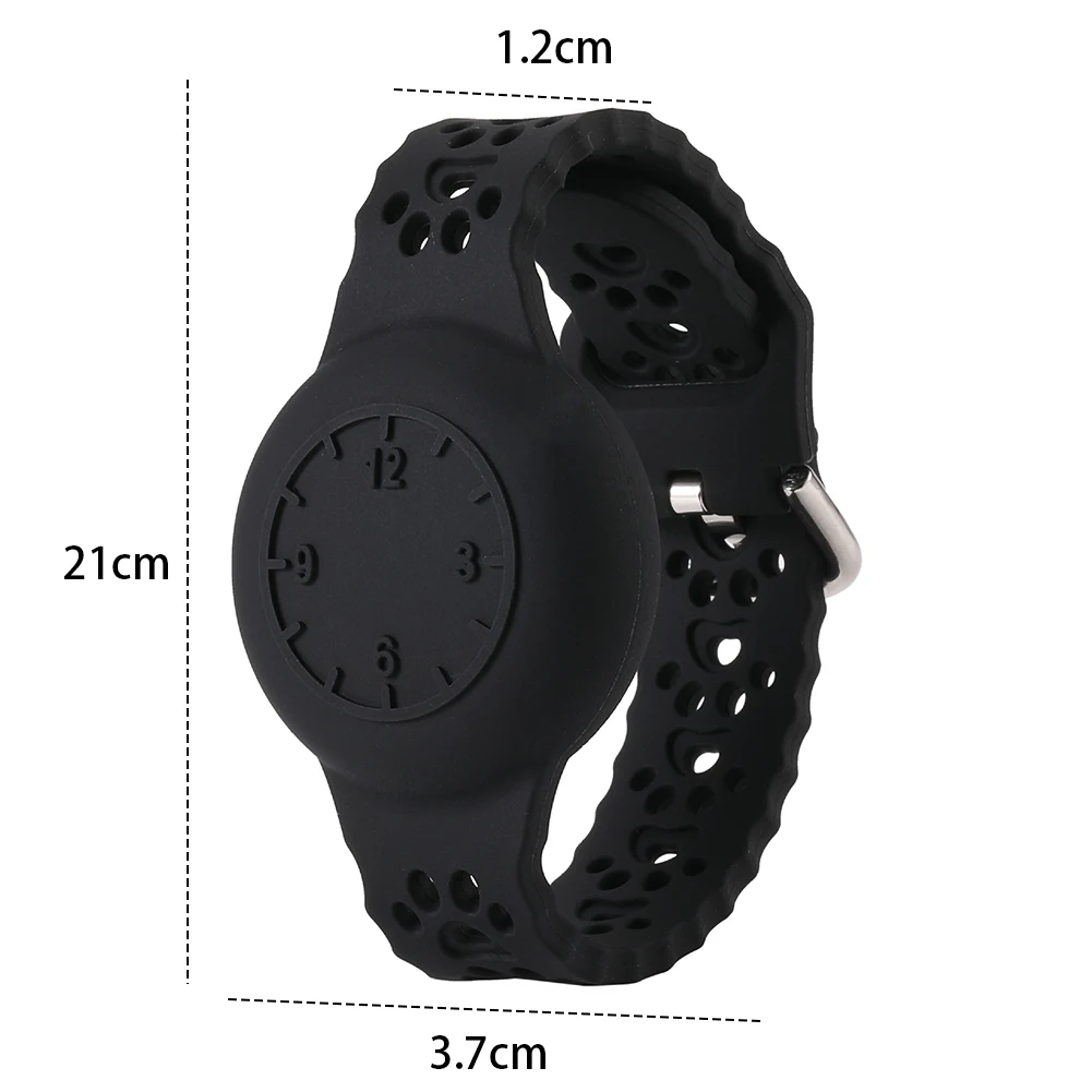 Gelang Anak pola cakar kucing lucu gelang anak tahan air gelang anak casing penyangga silikon untuk Apple Airtag gelang penahan