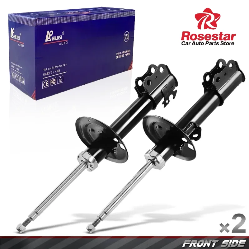 

2PCS Front Driver Passenger Side Shock Absorber for Toyota Yaris 2013-2016 485100D571