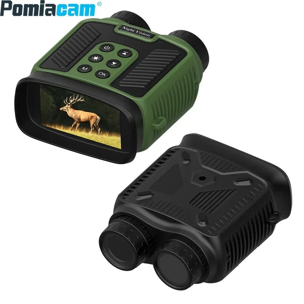 

DT59 Infrared Night Vision Binoculars 300M 2.5K UHD 40MP 10X Optical 8X Zoom Digital Telescope Camera for Hunting Camping