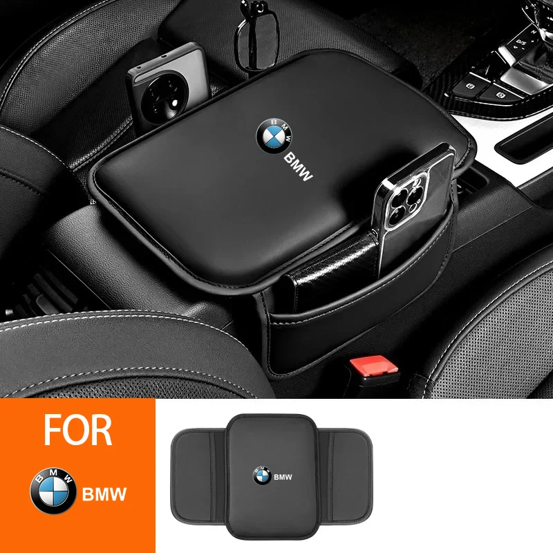 

Car Universal Armrest Cover Leather Car Box Pad For BMW E46 E39 E90 E60 E36 F30 F10 E34 E30 F20 E92 M3 M4 M5 X5 X6