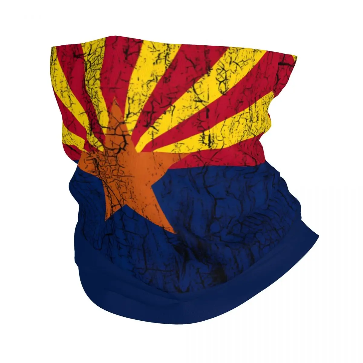 Arizona Flag Bandana Neck Cover Wrap Scarf Balaclava Cycling Unisex Adult Breathable