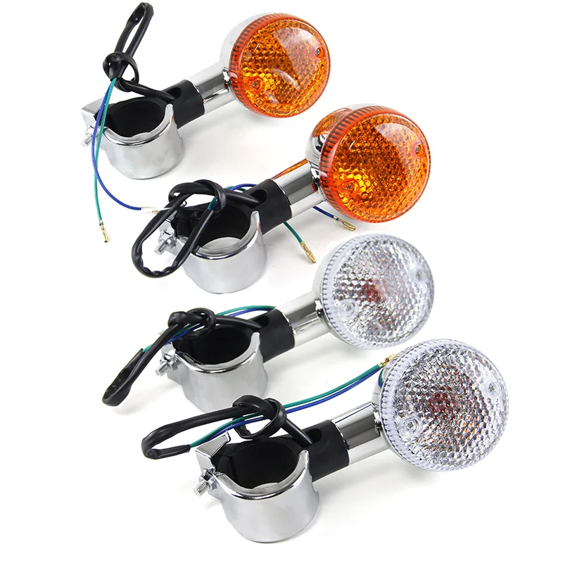 Motorcycle Front Rear Turn Signal Light Indicators Light For Honda Magna 250 750 Steed VLX400 600 Shadow 400 750 Suzuki XF90