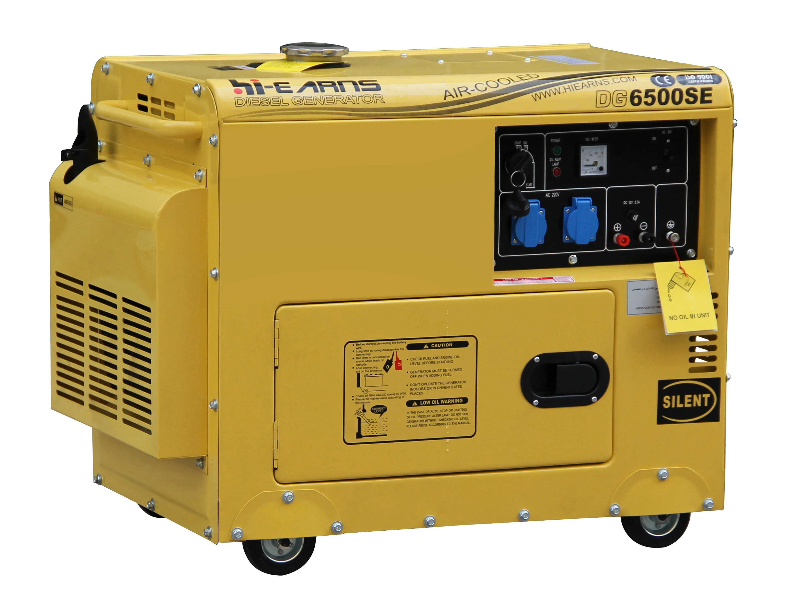 

5KW silent air cooled portable die·sel generator