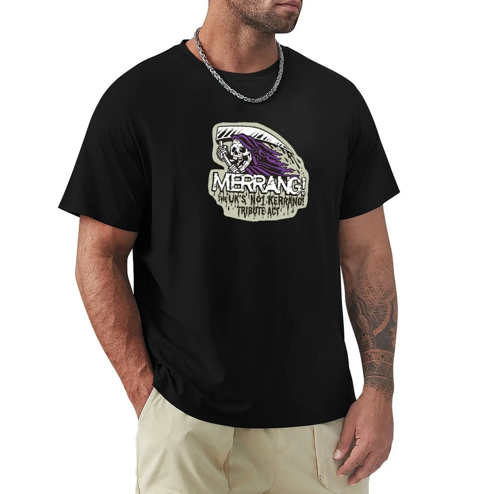 

Merrang! grim reaper T-Shirt Basic Lightweight Short Sleeve Tee