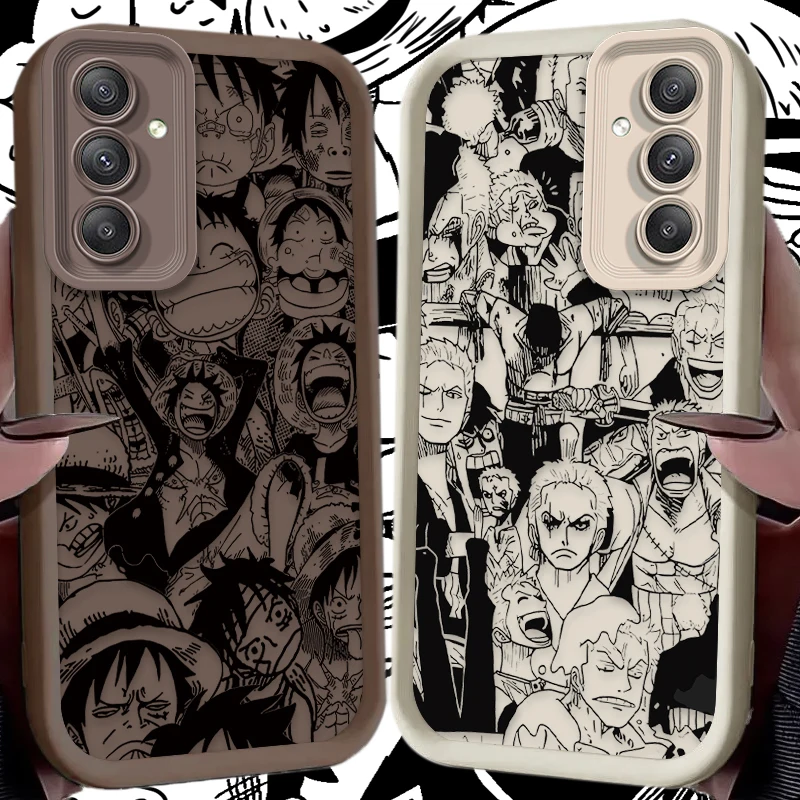 O-One Piece Full Screen Phone Case for Samsung Galaxy A55 A35 A25 A15 A05 A05S 5G A24 A13 A23 A12 A22 A32 A52 A52S A71 A72 A51