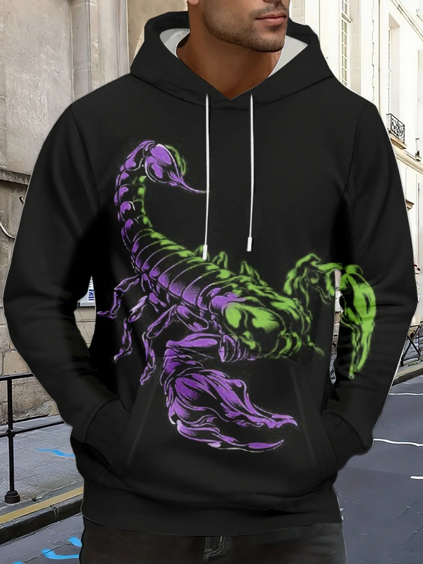 Nueva sudadera con capucha con estampado 3D para hombre, chaqueta de manga larga para deportes al aire libre, Top para pareja de Halloween, superventas de otoño e invierno