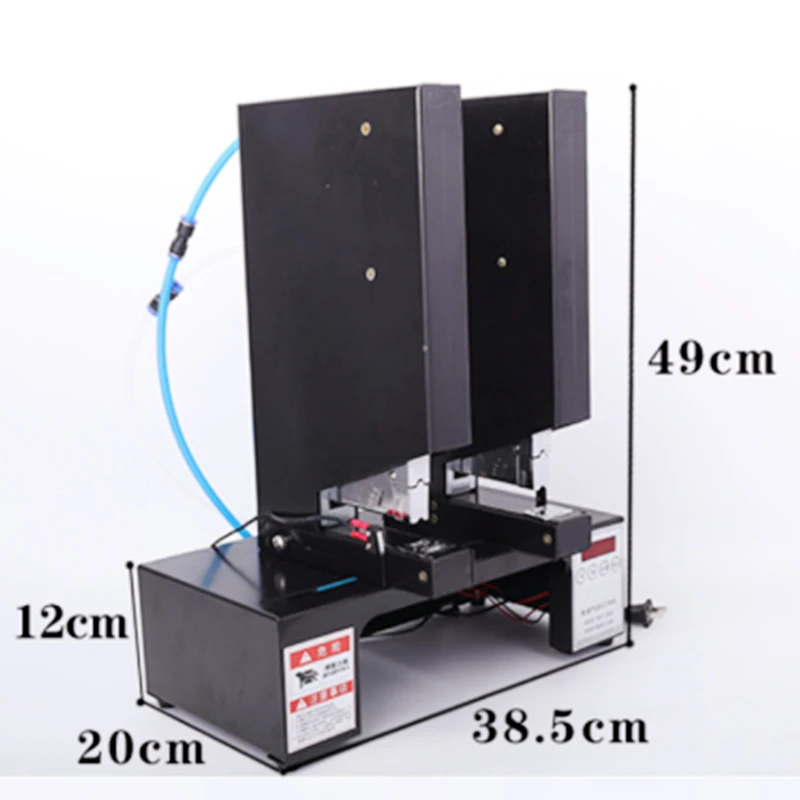 Imagem -06 - Grampeador Pneumático Resistente Engrossado Multi-função Single-head Double-head 220v