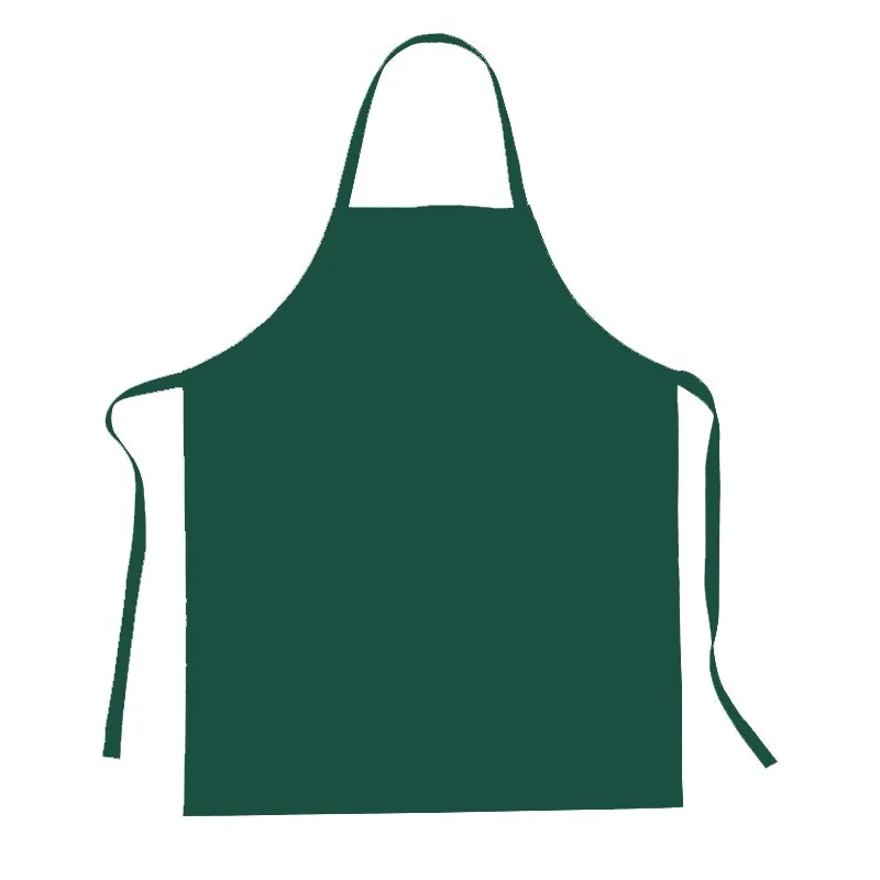 

【Best-selling】Factory Wholesale Knit Fabric Olive Green Waterproof Oilproof Apron For Industrial Kitchen Work