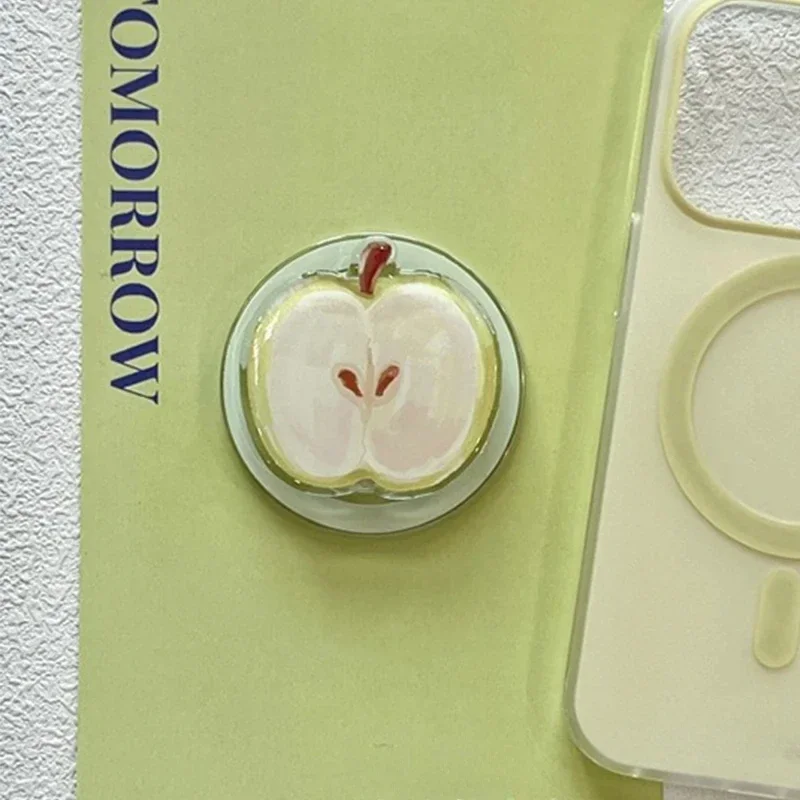 

Support Apple de dessin animé coréen mignon,support de téléphone Grip-Tok Griptok pour IPhone 16 15 pour coque de téléphone Mag