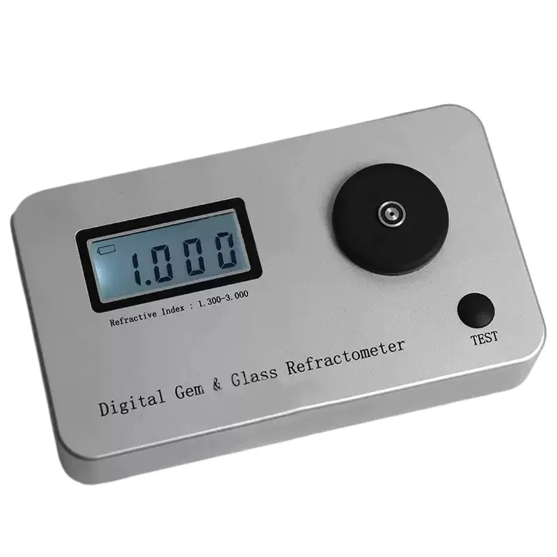 Gemstone Refractometer Diamond Genuine Fake Identification Instrument Refractive Index Inspection Testing Tool
