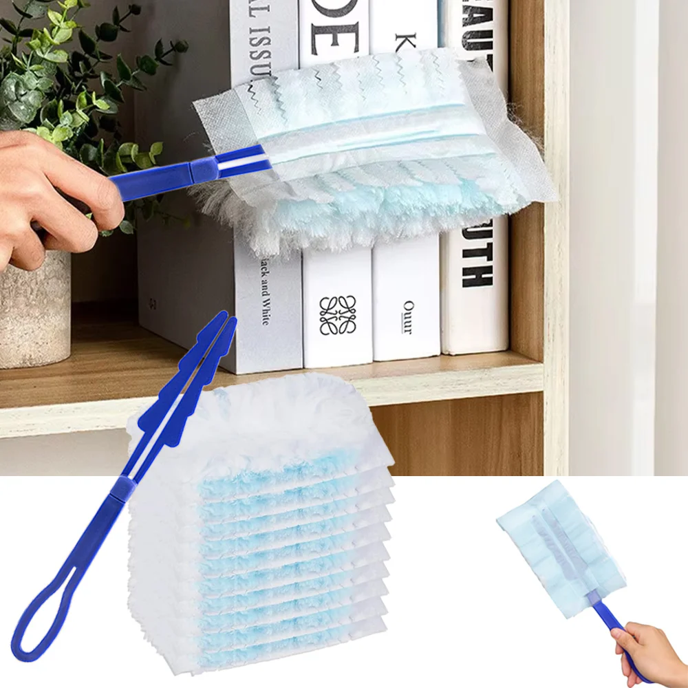 Dusting Brush Disposable Electrostatic Absorbent Fiber Duster Air-condition Car Furniture Cleaning Microfiber Household Duster