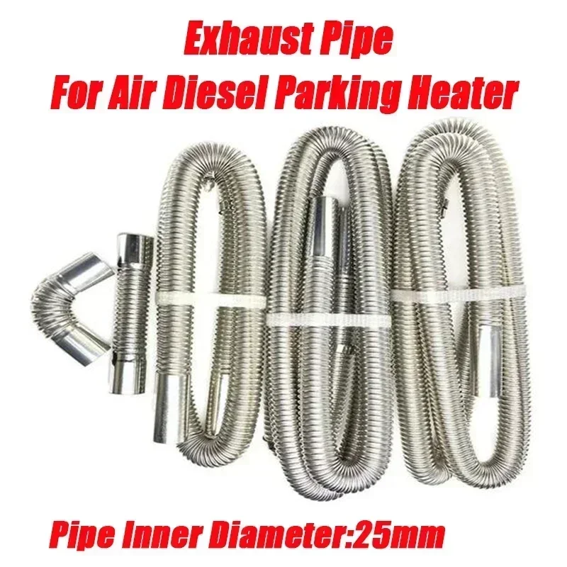 

Elbow Pipe Air Parking Heater Exhaust Tube Connector with Clip for Webasto Boats Heater Car Heating Parts