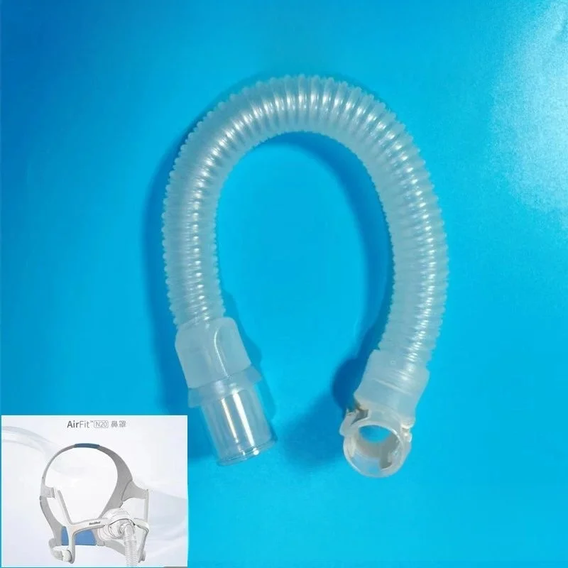 Tubo para Mascarilla Nasal ResMed AirFit N20 CPAP, Mascarilla para Dormir para Anti Ronquidos y Apnea, Solo Tubo, Sin Mascarilla ni Otras Piezas