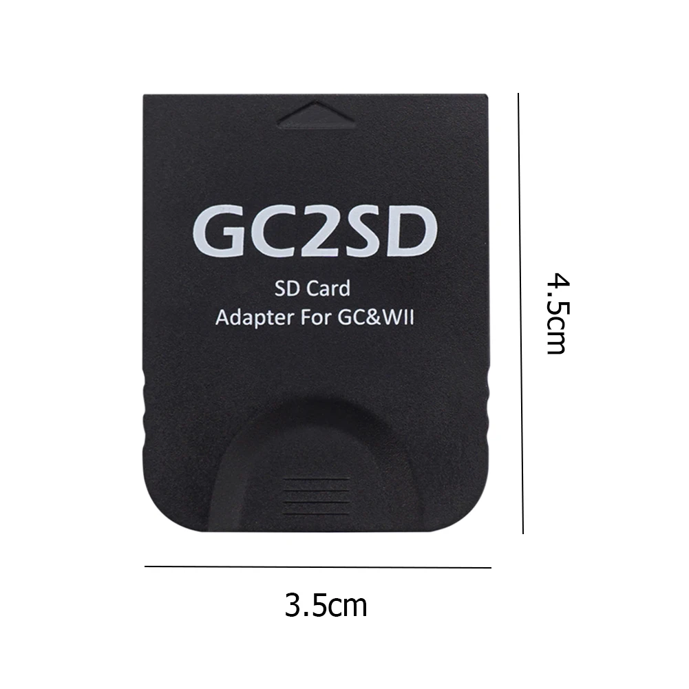 GC2SD Memory Card Adapter Micro Plug and Play SD Card Adapter For Nintendo Gamecube NGC and Wii Retro Video Game Console