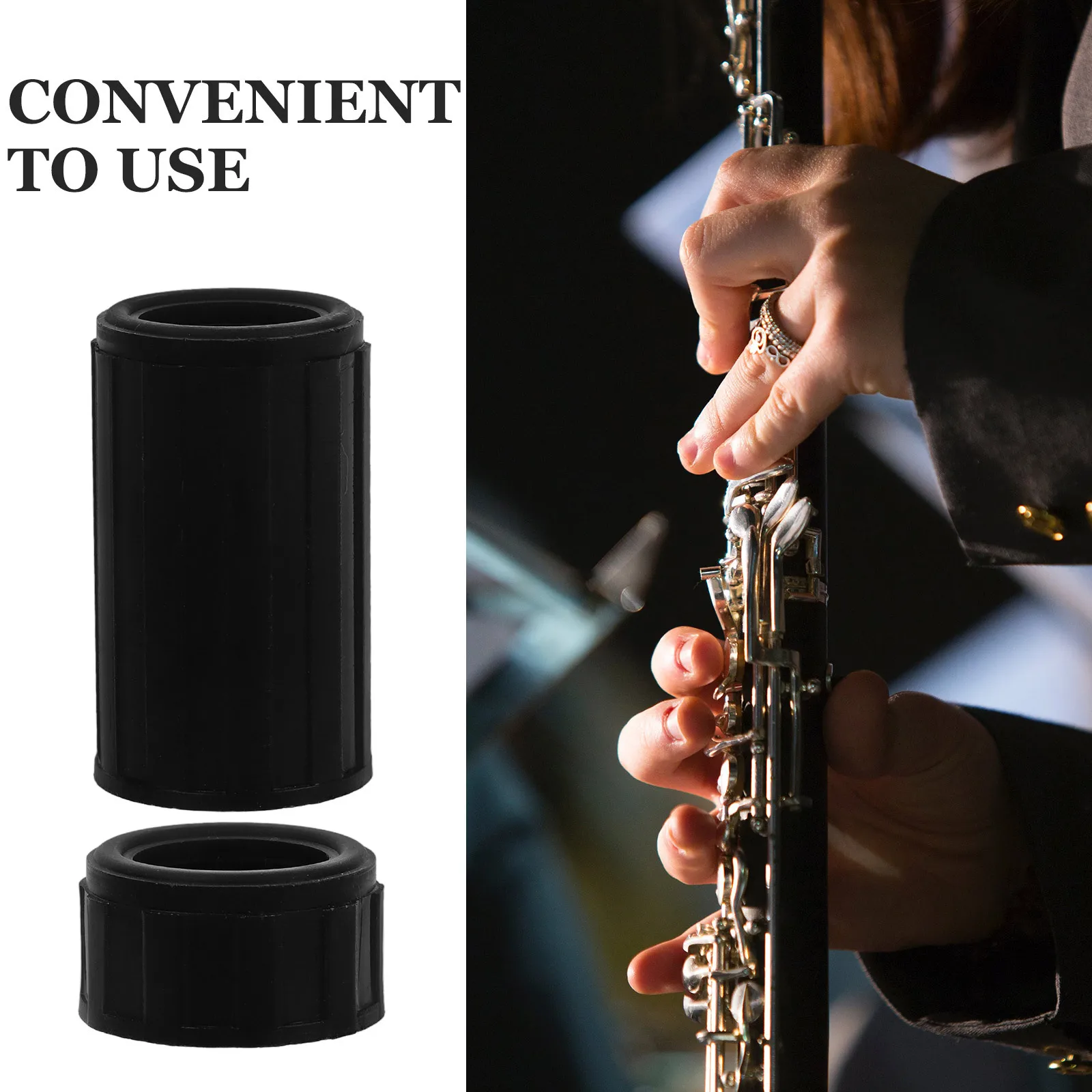 

3 set Protection Sleeve Lightweight Durable Flute Interface Cover Scratch Proof For Flute Instrument Parts Accessory